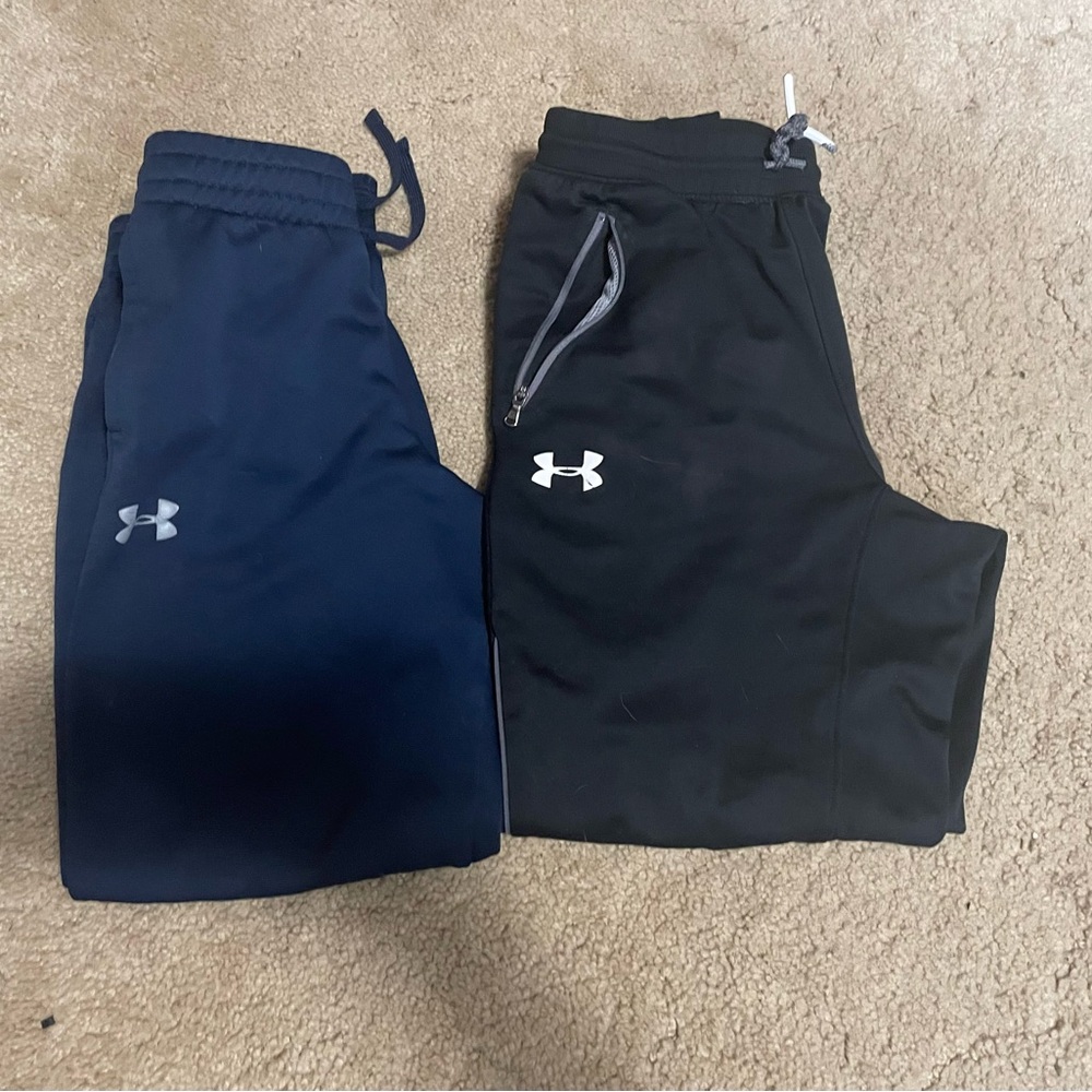 Under Armour Black and Blue Sweatpants for Relaxed Comfort